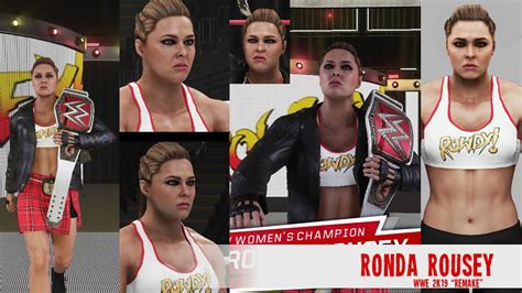 Ronda Rousey Authentic Mod Wwe 2k19 • Elementgames