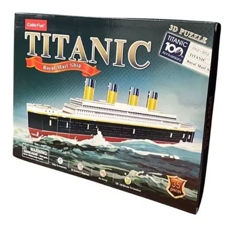 Titanic Royal Mail Ship Puzzle D Piezas Cubicfun Cuotas Sin Inter S