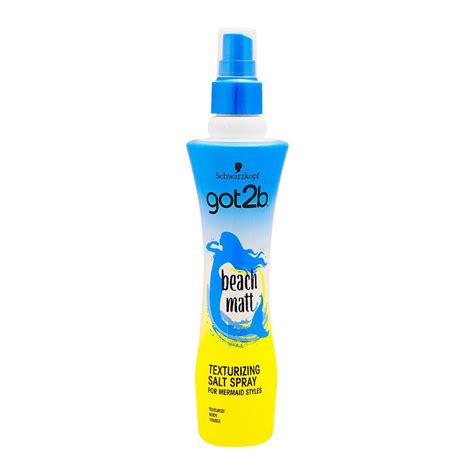 Purchase Schwarzkopf Got2b Beach Matt Texturizing Salt Spray For