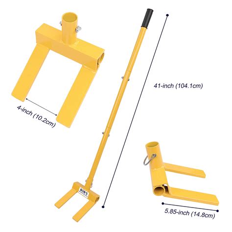 Vergo Pallet Buster Heavy Duty Industrial Pallet Breaker With Handle