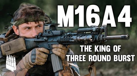 The M16A4; The 3 Round Burst Menace - YouTube