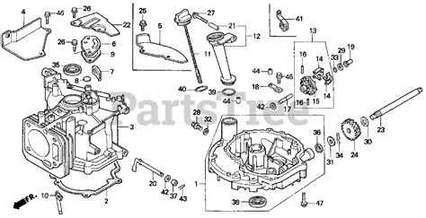 Honda Hr215 Hxa Mzam Honda 21 Walk Behind Mower Made In Usa Sn Mzam 6000001 Mzam