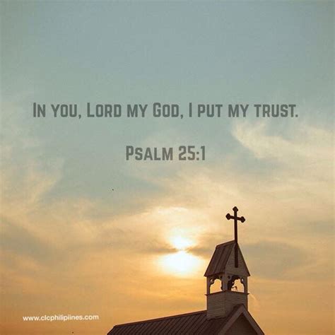 In You Lord My God I Put My Trust Psalm Psalm Psalms