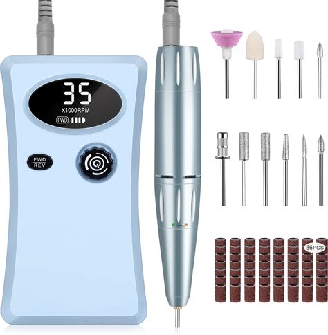 Electric Nail Files Professional Urbuti Portable Nail Drill Machine For