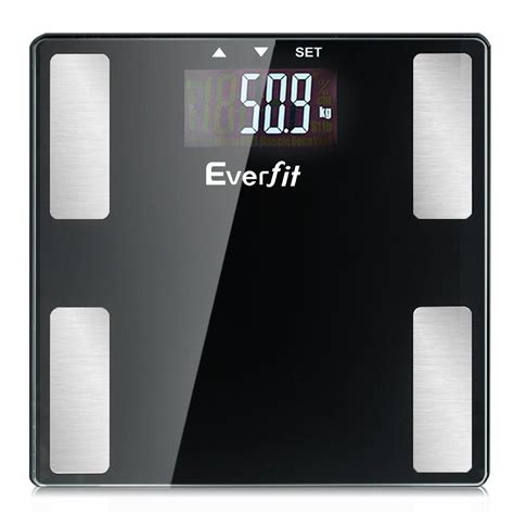 Everfit Bathroom Scales Digital Body Fat Scale 180kg Electronic Monitor Bmi Cal Artofit