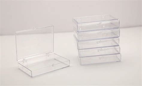 Amazon Clear Hinged Plastic Trading Card Storage Box L X