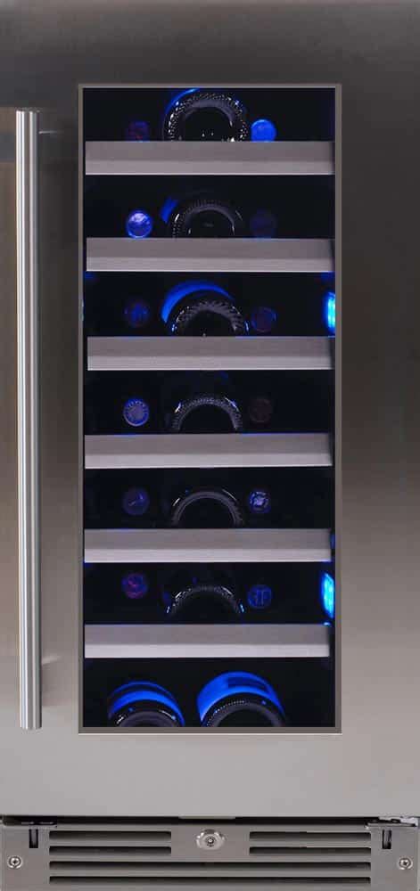 Xo Appliance Luxury Panel Ready Framed Glass Wine Cooler Xou Wgs