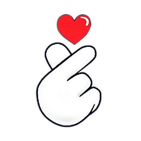 Download Heart Hands Love Ftestickers Stickers Autocollants Finger