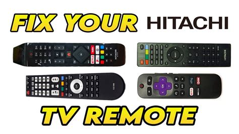 Hitachi Tv Remote