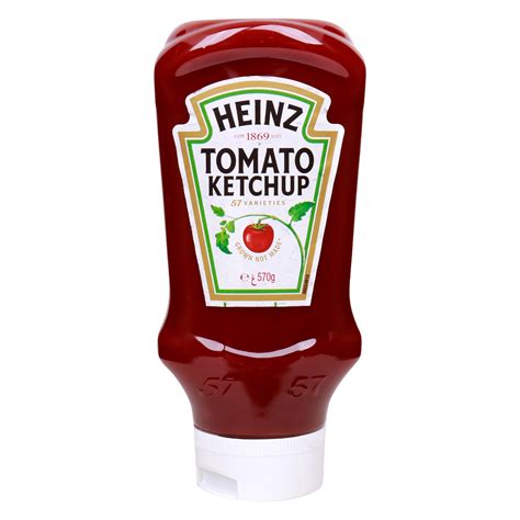 Heinz Tomato Ketchup Top Down Squeezy Bottle 570 G Online At Best Price Ketchup Lulu Uae