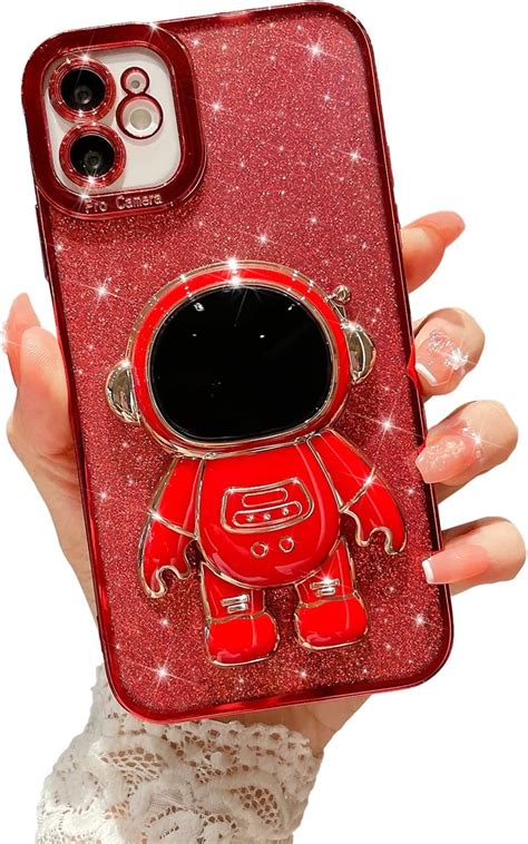 Amazon MGQILING Compatible For IPhone 11 Bling Plating Astronaut