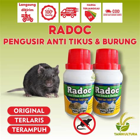 Jual Radoc Pengusir Tikus Dan Burung Di Rumah Dan Sawah Obat Anti Tikus