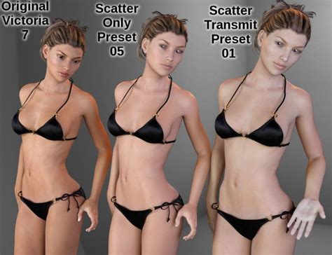 Beautiful Skin Iray Genesis Female S D Models For Daz Studio And