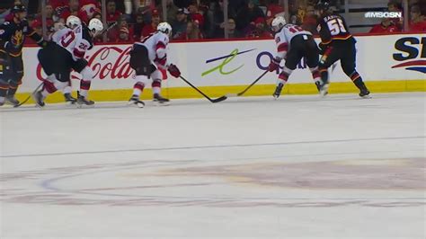 Nico Hischier with a Goal vs. Calgary Flames | New Jersey Devils