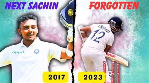 What Happened To Prithvi Shaw Why Is He Not Considered For Selections