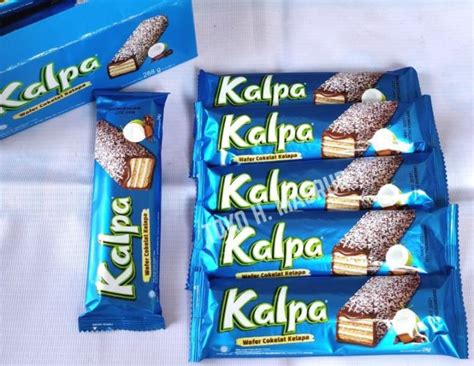 Box Wafer Kalpa Cokelat Kelapa 24gr Lazada Indonesia