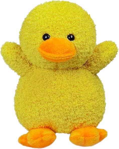 Doindute Yellow Plush Duck Stuffed Animal Toy Soft Cuddly