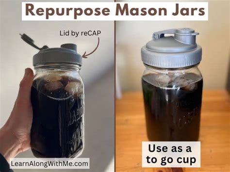 23 clever Ways to Repurpose Mason Jars (2024) - Learn Along with Me