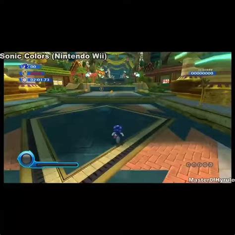 Sonic Colors Game Over Screen Youtube