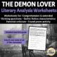 The Demon Lover Elizabeth Bowen Literary Analysis Worksheets By