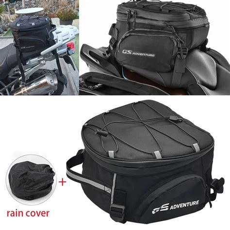 Bolsa Trasera Impermeable Para Motocicleta Bolsa Multifunci N Para