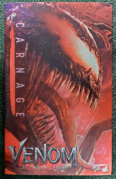 Hot Toys Marvel Venom Let There Be Carnage Deluxe Carnage Scale