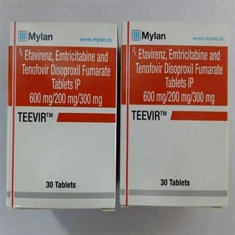 Emtricitabine 200mg Tenofovir Disoproxil Fumarate 300mg