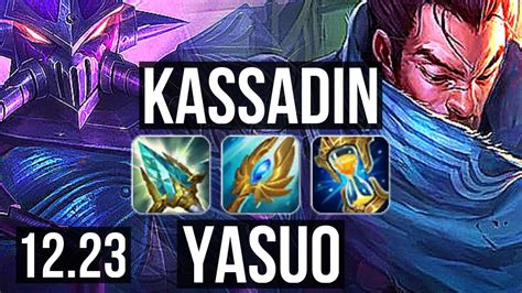 Kassadin Vs Yasuo Mid Quadra Legendary 1100 Games 12m Mastery