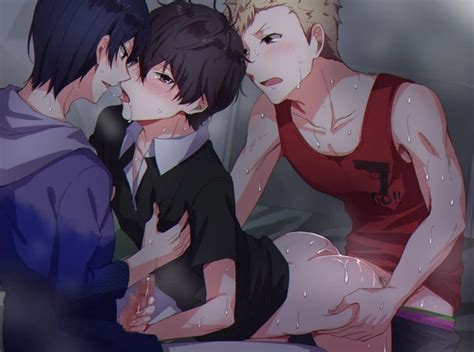 Rule 34 Akira Kurusu Anal Blowjob Femboy Gay Joker Persona Male Only Persona Persona 5 Ren