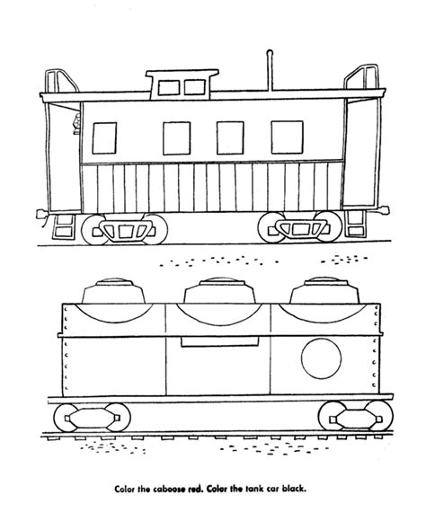 Diesel Train Coloring Pages