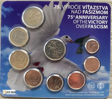 Euro Set Bu Fdc Slovakia Victory Over Fascism