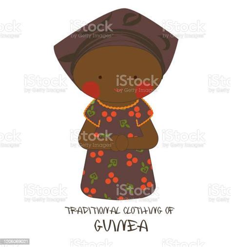 Traditional Clothing Of Guinea Stock Illustration Download Image Now