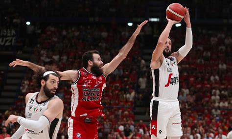 Supercoppa di Basket mercoledì Virtus Bologna Olimpia Milano