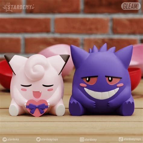 Gengar And Clefable