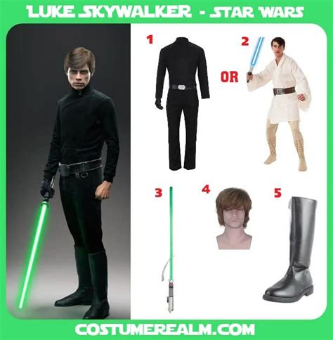 Dress Like Luke Skywalker: A Star Wars Costume Guide