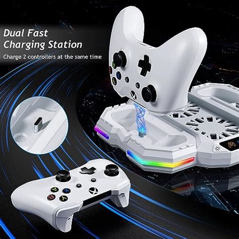 Cooling Stand With Controller Charging Station For Xbox Series S