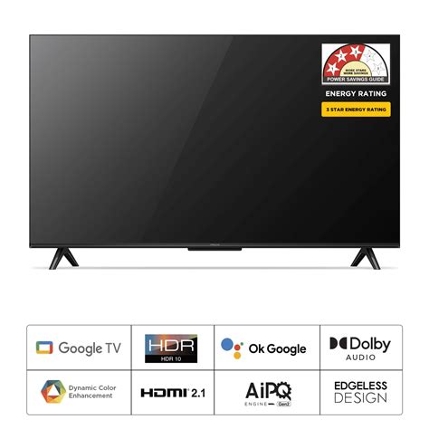 Buy Iffalcon U Cm Inch K Ultra Hd Led Google Tv With Dolby