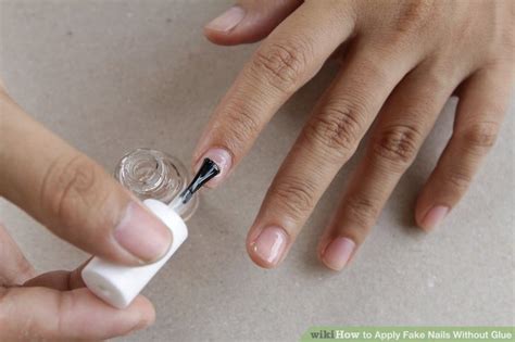 How To Apply Fake Nails Without Glue Steps With Pictures