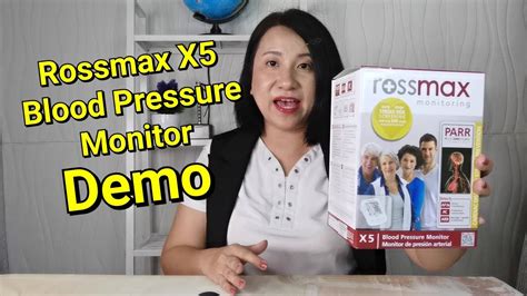 Rossmax X5 Blood Pressure Monitor With Atrial Fibrillation Detection