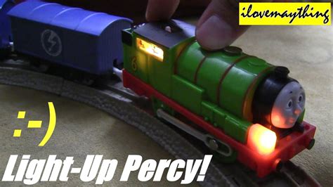 Light Up Percy And Thomas The Tank Engine Trackmaster Motorized