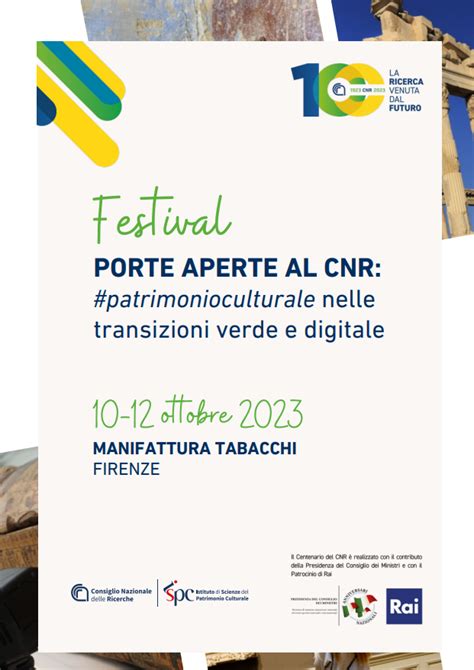 Festival Porte Aperte Al Cnr Patrimonioculturale Nelle Transizioni