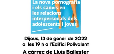 Confer Ncia La Nova Pornografia I Els Canvis En Les Relacions