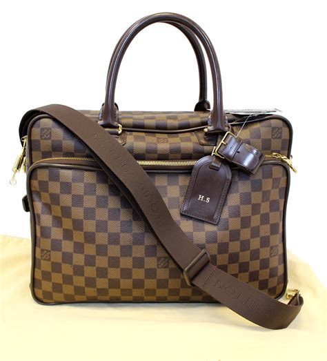 LOUIS VUITTON Damier Ebene Icare Travel Bag