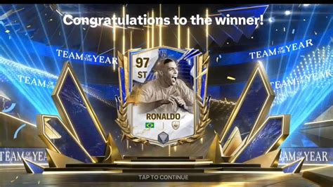 Omg We Packed Toty Icon Ronaldo From Weekend Challenge Mode