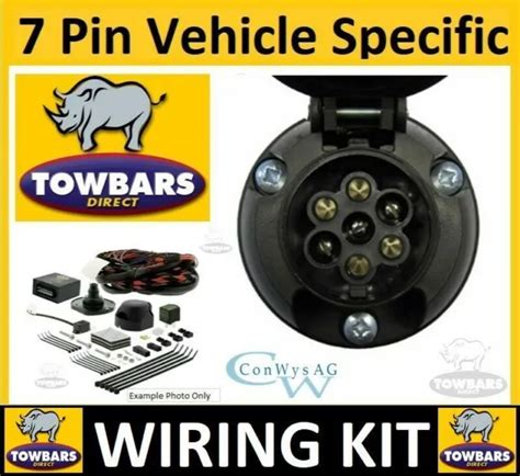 7 PIN TOWBAR Wiring Kit For Peugeot 308 Estate MK2 2013 To 2022 Vehicle