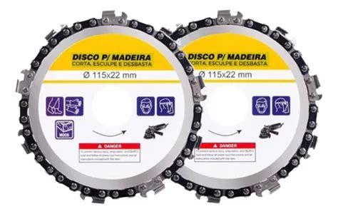 Disco Corrente De Motosserra Mm Cortar Esculpir Madeira Mercadolivre