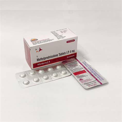 MEDPRED 4 Tablets SUNWIN HEALTHCARE PVT LTD