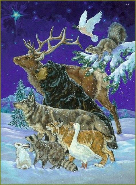 Cerfs Biches Faons Chevreuils En Peinture Et Illustrations Dona