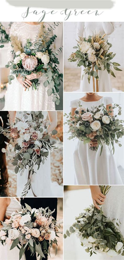 30 Natural Sage Green Theme Wedding Ideas