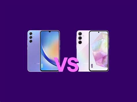 Samsung A-serie vergelijken: Samsung Galaxy A34 vs. A35 | Simyo Blog